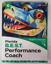 Florida B.E.S.T. Performance Coach English Language Arts Grade 6-NEW-2024
