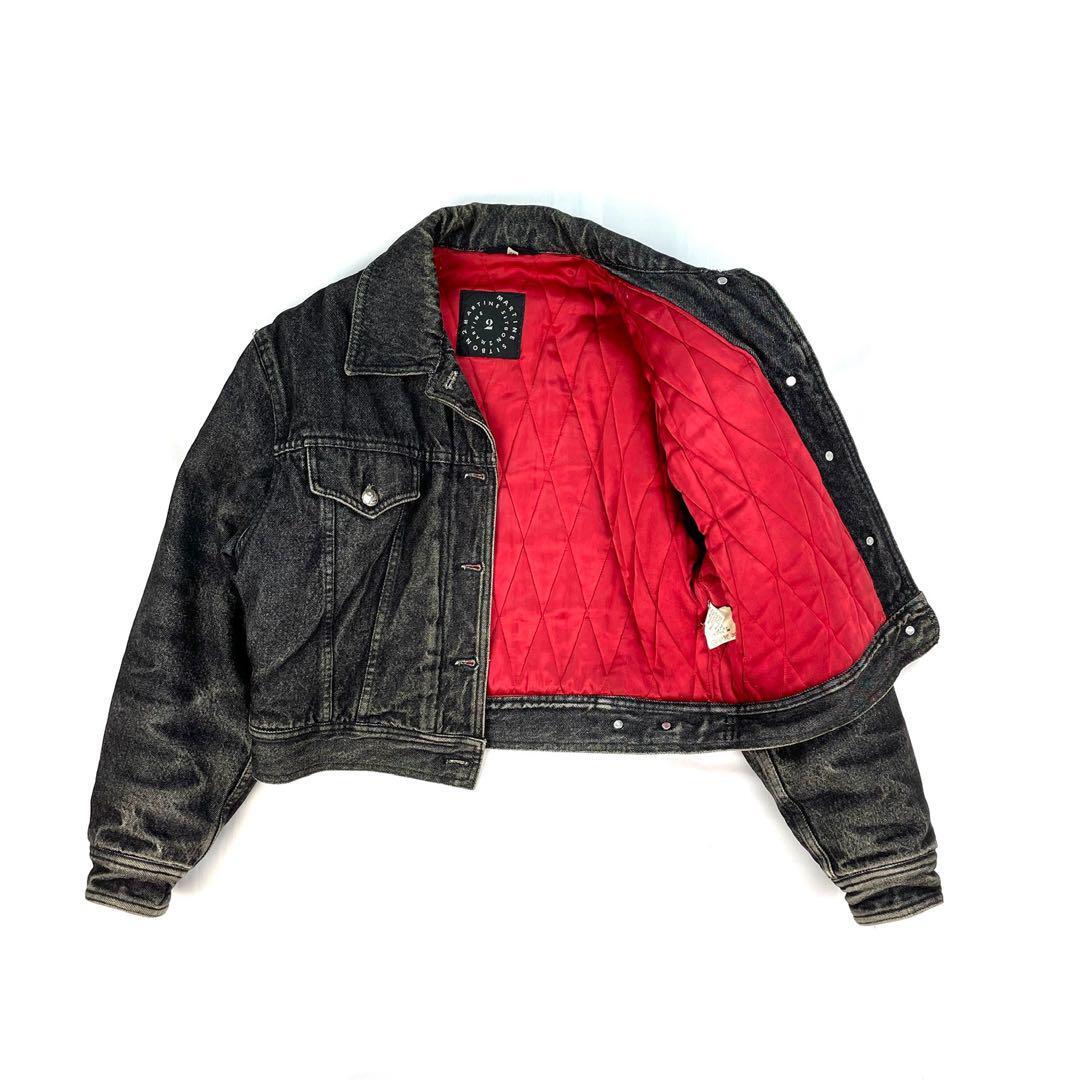 90s MARTINE SITBON Denim Jacket Y2K デニム MARTINE SITBON Studded Denim Jacket Size 44 Made in Italy