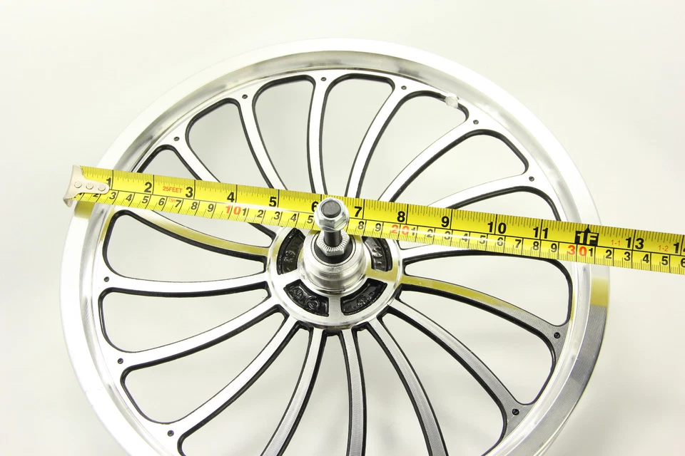 Bike Bicycle Rear Wheel Fit 16 X 1.75/2.125/2.5'' Tire Scooter eBike Chopper - Image 3 of 4