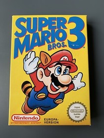 Nintendo - NES  - Super Mario Bros 3 - CIB - OVP - Sammler - Retro Gaming - PAL