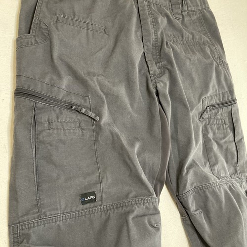 LAPG Mens LA Police Gear Atlas Tactical Pants 38x30 Grey Ripstop