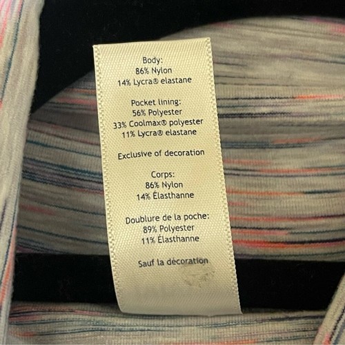 Ivivva by Lululemon Snap It Up Multicolour Cowl Neck Wrap Cardigan Size 14 - Picture 6 of 6