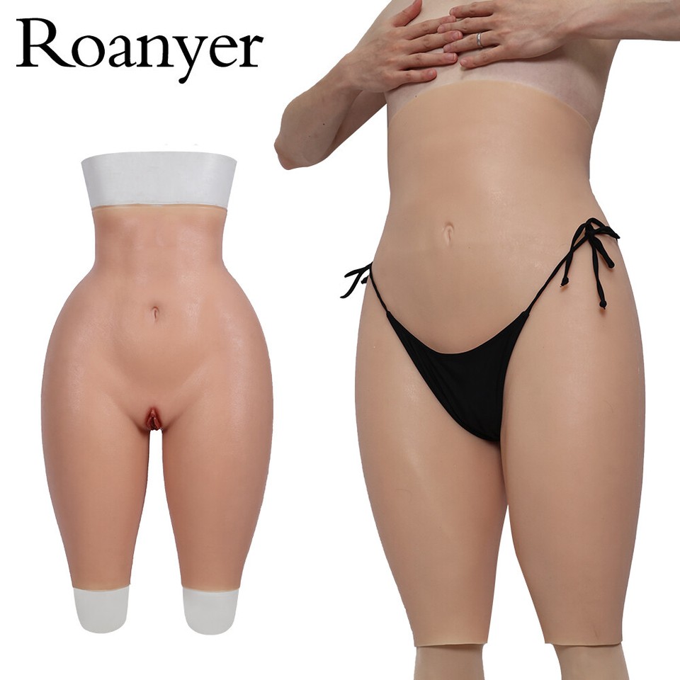 Pantalones vaginales Roanyer de silicona para mujer con mejora de glúteos falsos para mejorar la cadera de tamaño pequeño