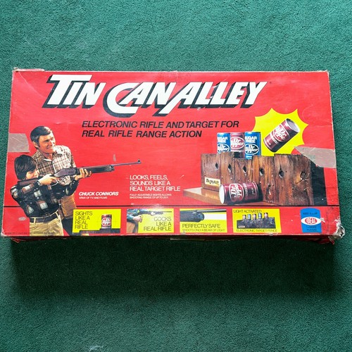 Vintage Tin Can Alley Game With Instructions eBay
