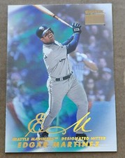 1999 Skybox Premium Edgar Martinez #124 Seattle Mariners
