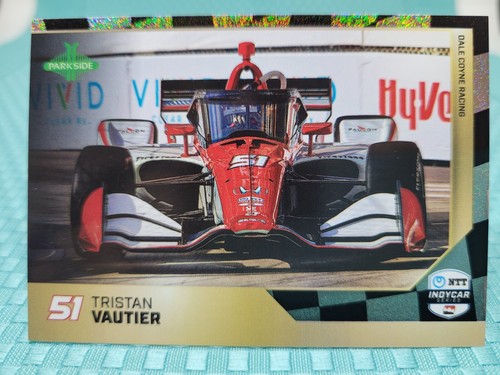 2025 Parkside Indycar NTT Checkered Flag Shimmer Foil Singles - Picture 85 of 110