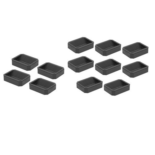 DXLing 20 Pieces Self-Adhesive Furniture Glides Teflon 70 X 19 Rectangle Self-Adhesive - View #4