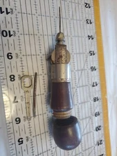 Vintage C.A Myers Co Lock Stitch Leather Sewing Awl Tool for All Made in USA