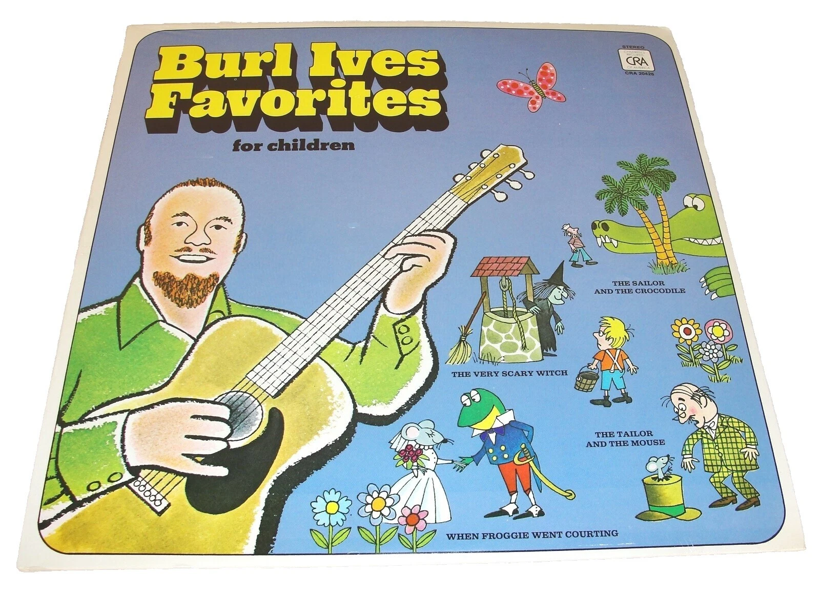 Burl Ives Mint (M) Grading 33 RPM Speed Vinyl Records