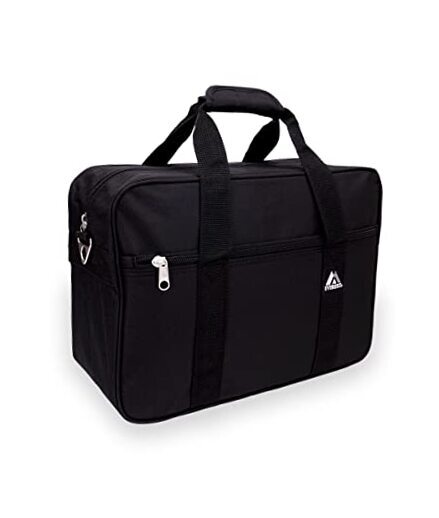 Carry-On Briefcase, One Size Black