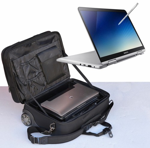 NOTEBOOKTASCHE TROLLEY DICOTA F. NOTEBOOK BIS 17" 43cm 41x31cm HP OFFICEJET 100 - Bild 2 von 8