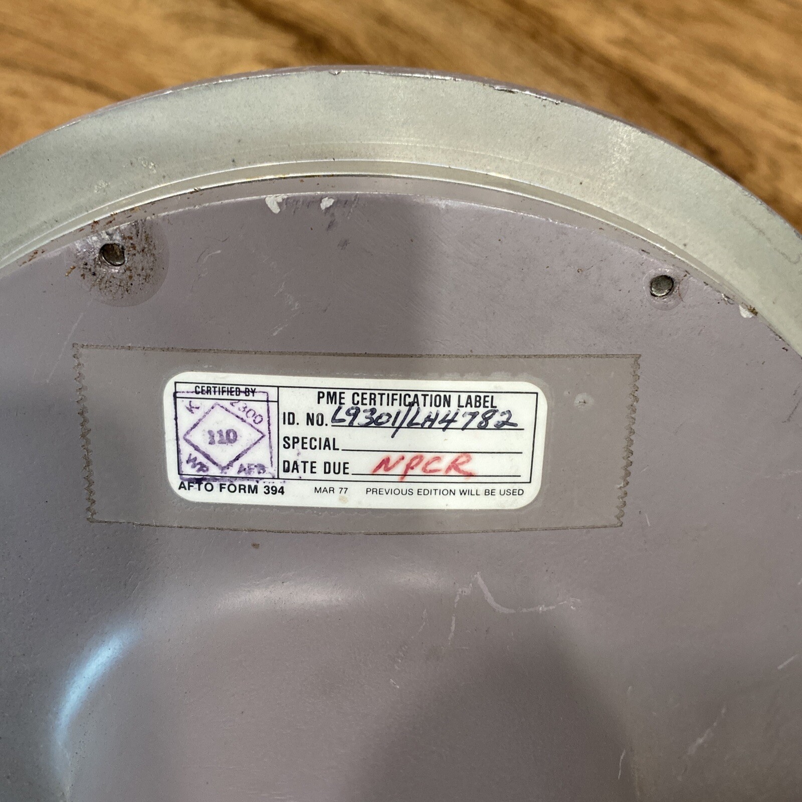 Wallace & Tiernan Model FA160 Absolute Pressure Gauge Meter 0-800 MM