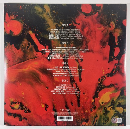 ÁLBUM DE VINILO ROBERT SMITH FIRMADO AUTOGRAFIADO LAS MUCHAS CARAS DE LA CURA BAJO CERTIFICADO DE AUTENTICIDAD - Imagen 3 de 4