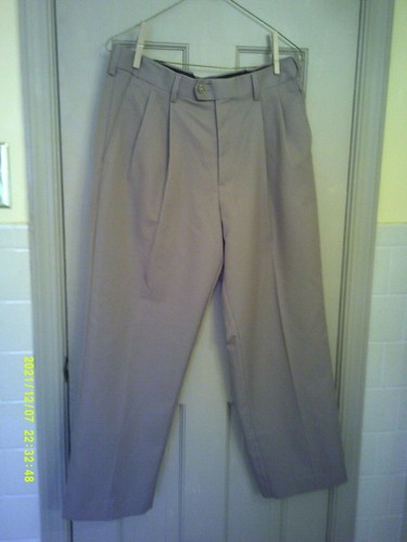 Men's Savane Dress Pants, size 32X26 1 