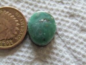 Broken Arrow Variscite Cabochon 6.7 carat Natural Green Cab Nevada 