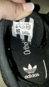 Adidas Kids Size 8 Black Ortholite Euc Soft Material Cute Comfy Buy Me Look Ebay