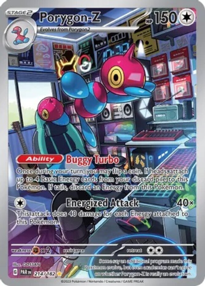 1x Porygon-Z - 214/182 - Illustration Rare Lightly Played 1x Porygon-Z - 214/182 - Illustration Rare Lightly Played