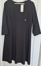 Uniqlo Women Stretch 3/4 Sleeve Flare Dress (Size XL)
