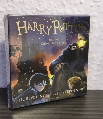 Harry Potter And The Philosophers Stone CD Audio Book New Sealed Stephen Fry 