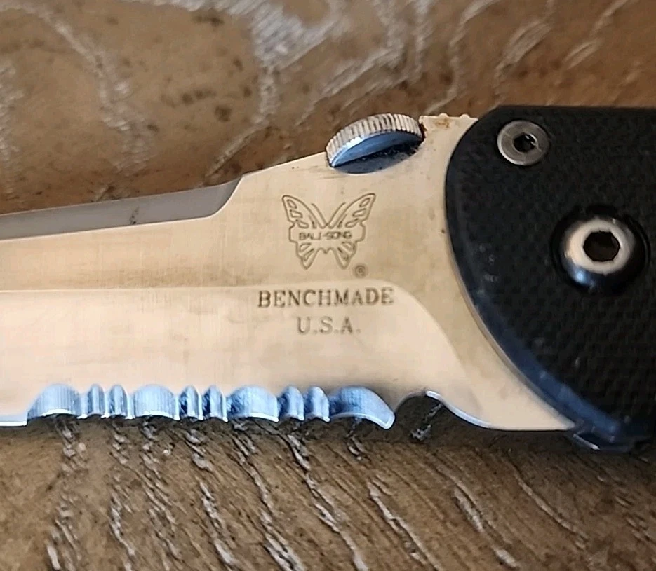 NAVAJA DE BOLSILLO BENCHMADE U.S.A.-BALI-SONG - ELISHEWITZ - AFILADA Foto 2 de 4
