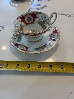 Vintage Broadway Foley Very Beautiful Bone China Cup & Saucer 1850