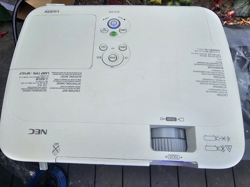 NEC M311W Lamp Type: NP16L Large Projector 73% lamp life left - Picture 2 of 8