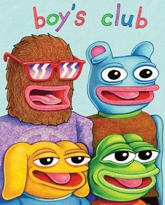 版画 Blue Furry Family print by Matt Furie Matt Furie | eBay