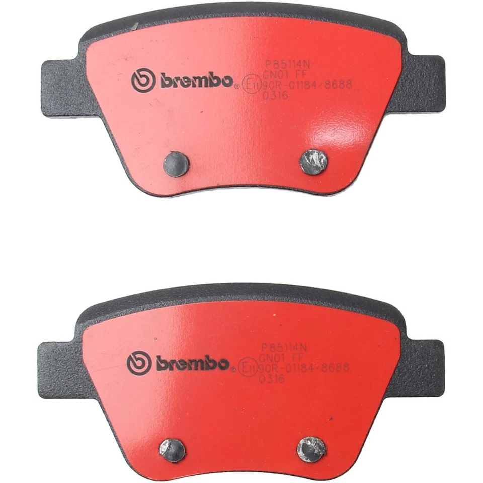 Задние керамические тормозные колодки Brembo для Volkswagen Golf 2010-2014 годов выпуска - Изображение 4 из 4