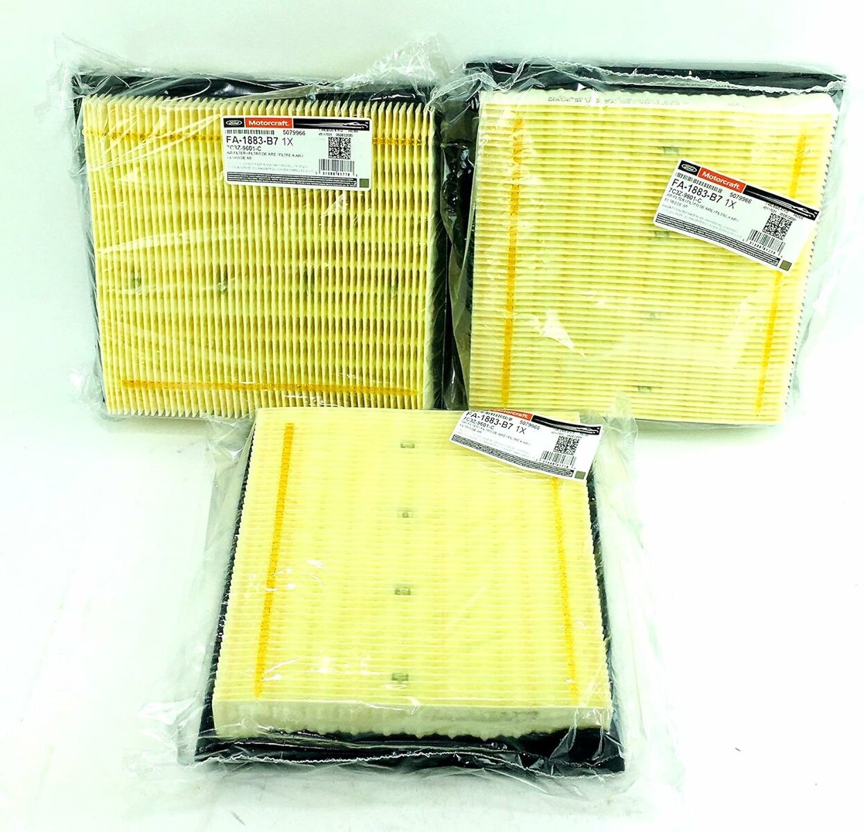 Motorcraft FA1883-3PK Air Filter 7C3Z9601A