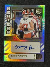 2025 Panini Score Football - SAMMY BROWN - Next Era NIL Auto #NEN-SBR Holo Foil