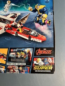 LEGO 76049 Marvel Super Heroes: Avenjet Space Mission - New Sealed Retired!