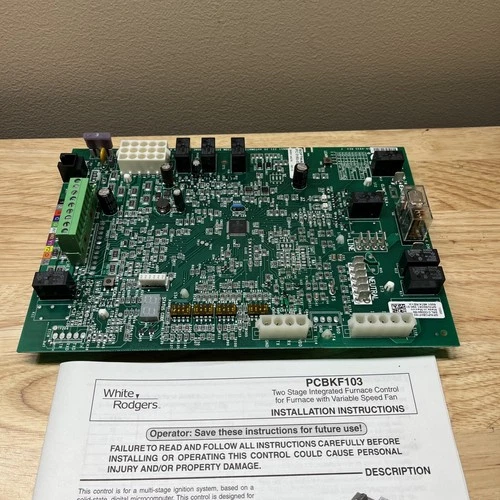 WHITE RODGERS TWO STAGE FURNACE CONTROL BOARD - PCBKF103S