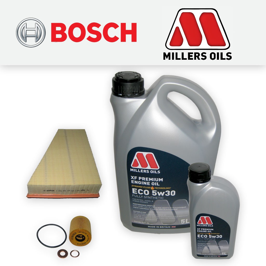 SERVICE KIT for FORD MONDEO MK4 2.0 TDCI OIL AIR FILTERS +6L OIL (2007-2014)
