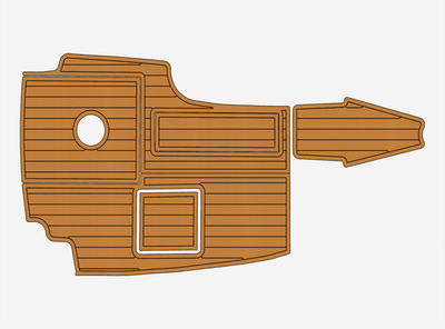 #ad 2000 2001 MasterCraft 205V Cockpit EVA Foam Boat Flooring Mat SeaDeck Style Pad $499.00