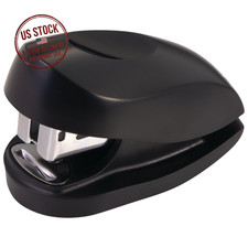 Mini Stapler 12 Sheet Capacity Jam Free with 1000 Staples Built In Remover