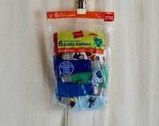 Hanes 6 PACK Boys Potty Training Underwear Multicolor Size 2T/3T