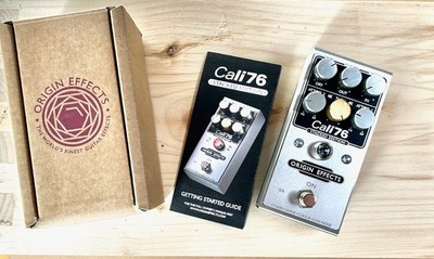Origin Effects Cali 76 Stacked Dual Stage Compressor V2 Effects Pedal Open Box