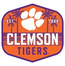 Clemson Tigers Scenic Background Offic. Lic. Sticker/Magnet