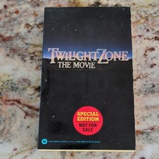 Twilight Zone The Movie by Robert Bloch PROMO Special Edition Not For Sale 1983