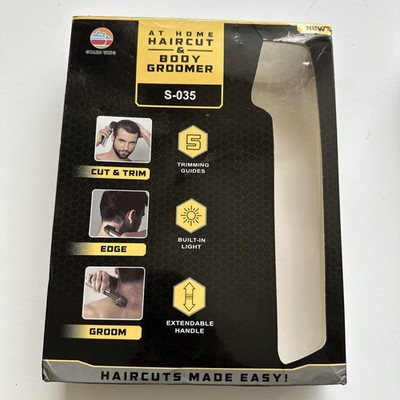 Micro Touch Titanium Trim Hair Cutting Body Shaver and Groomer Guide Included