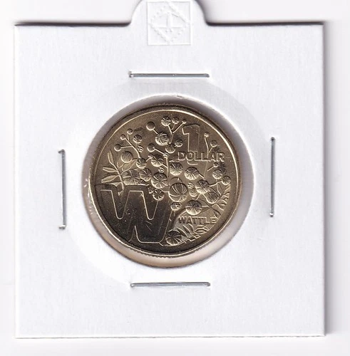 AUSTRALIAN: 2022 $1 UNC AUSSIE COIN HUNT 3 ALPHABET LETTER W WATTLE #6262