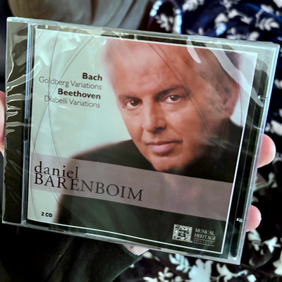 Daniel Barenboim Bach Goldberg / Beethoven Diabelli Variations 2CD MHS 2000