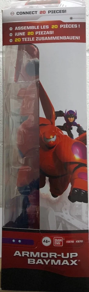 Disney's Big Hero 6 Armor-Up Baymax Action Figure Sealed Bandai Sealed Box NEW! - Image 4 of 4