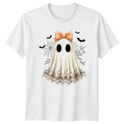 Süßes Geist Halloween Feiertage Herren Damen Grafik T-Shirt gruselig Unisex Top