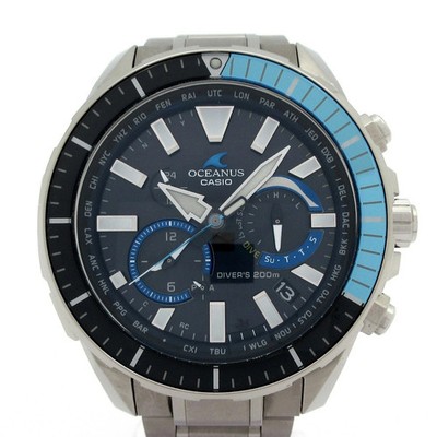 CASIO Oceanus Cacharel Watch, Radio/Bluetooth Equipped/Smartphone Link/Tough
