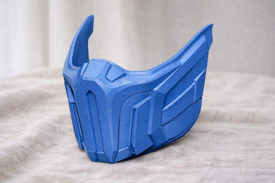Mortal Kombat Sub Zero costume cosplay ninja Halloween Mask 3D Printed
