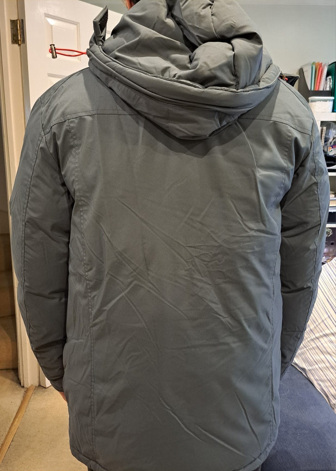 Lee Cooper Originals Grey Winter Jacket - Men- Size M
