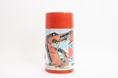Vintage 1980 The Dukes of Hazzard Metal Aladdin Lunch Box w/ Thermos Bottle - Picture 16 of 20