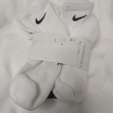 Nike Everyday Dri-Fit Ankle Socks Men Size 6-8 youth 5y-7y Women 6-10 6 pair 