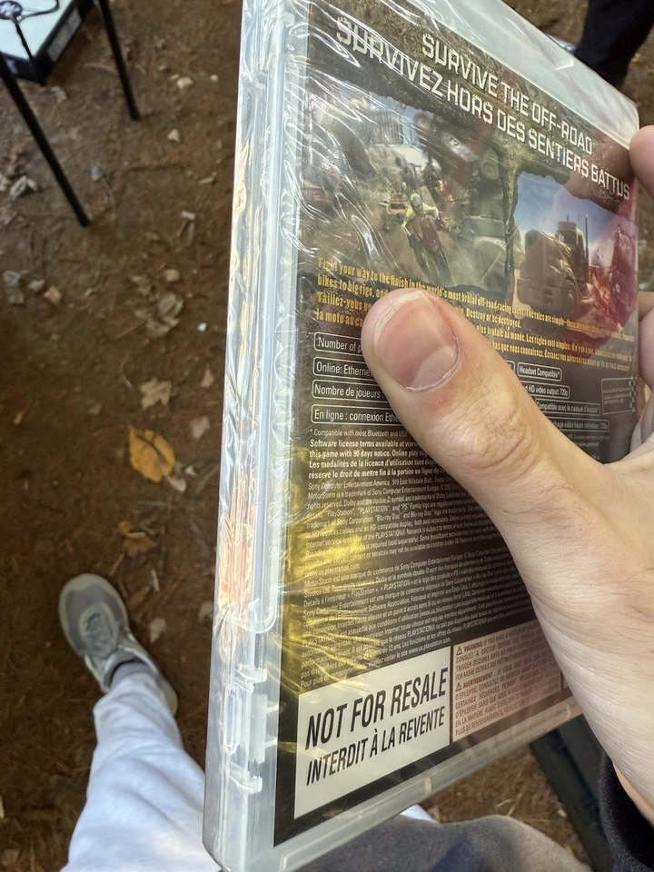 MotorStorm PS3 (PlayStation 3, 2007) Not For Resale -NEW Factory Sealed - Image 2 of 3